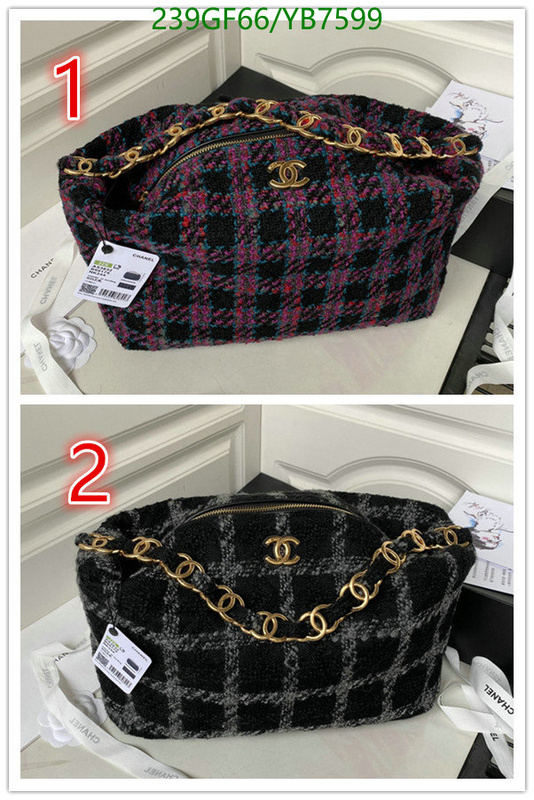 Chanel Bag-(Mirror)-Handbag- Code: YB7599 $: 239USD