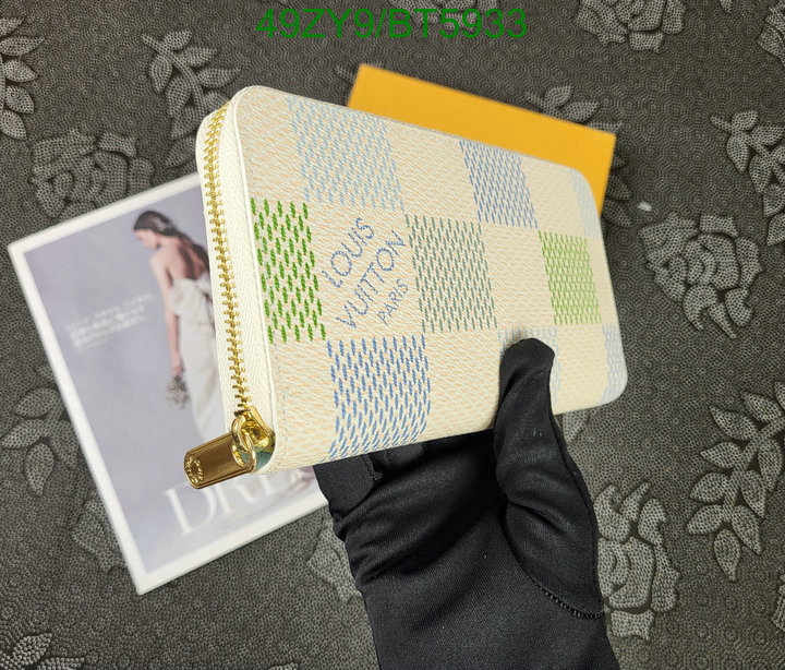 LV Bag-(4A)-Wallet- Code: BT5933 $: 49USD
