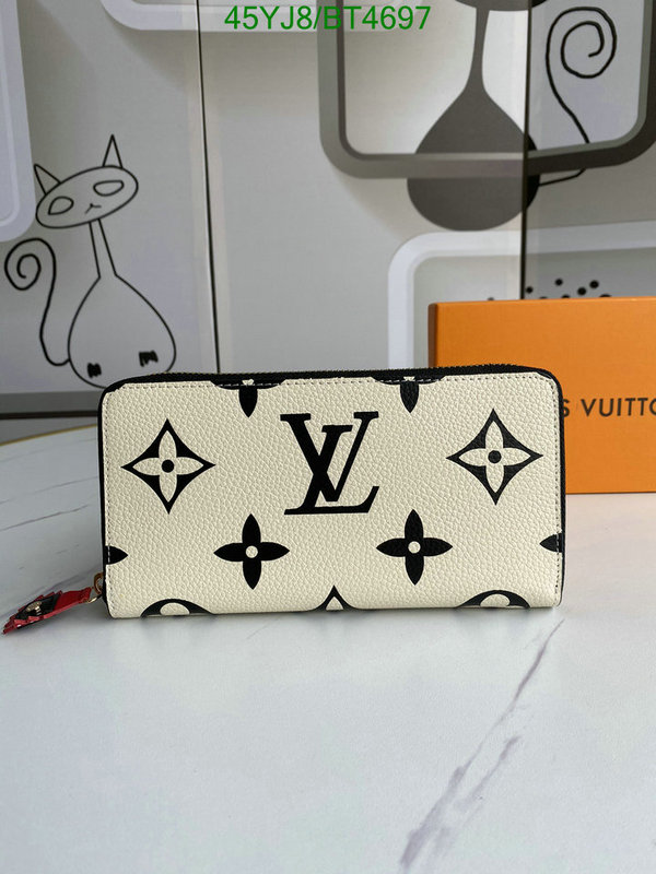 LV Bag-(4A)-Wallet- Code: BT4697 $: 45USD