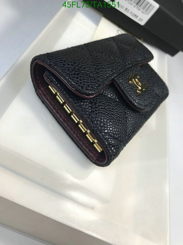 Chanel Bag-(4A)-Wallet- Code: TA1551 $: 45USD