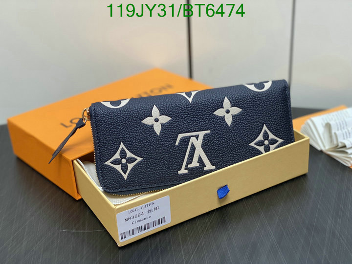 LV Bag-(Mirror)-Wallet- Code: BT6474 $: 119USD