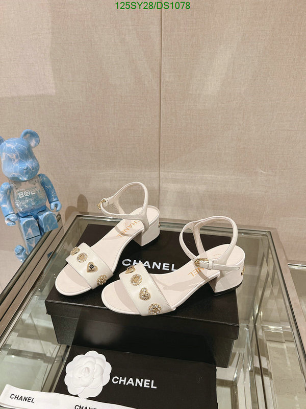 Women Shoes-Chanel Code: DS1078 $: 125USD