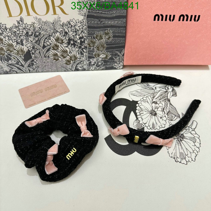 Headband-MIU MIU Code: BA4841 $: 29USD