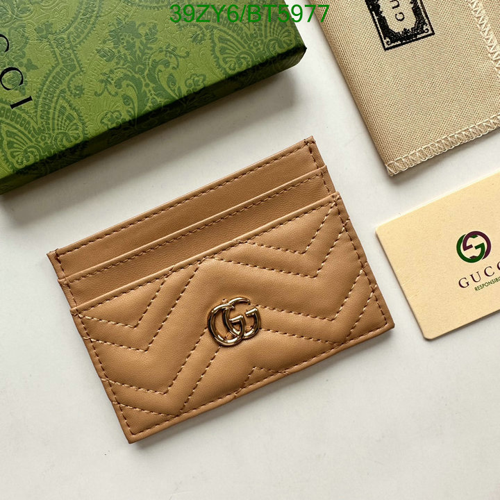 Gucci Bag-(4A)-Wallet- Code: BT5977 $: 39USD