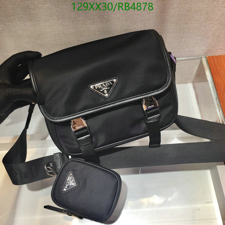 Prada Bag-(Mirror)-Crossbody- Code: RB4878 $: 129USD