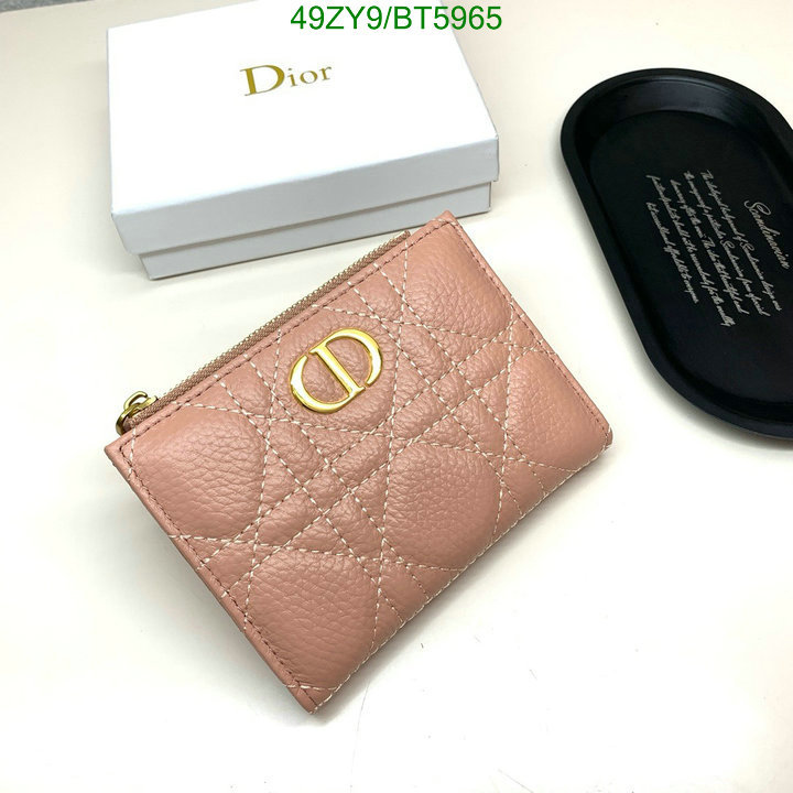 Dior Bag-(4A)-Wallet- Code: BT5965 $: 49USD