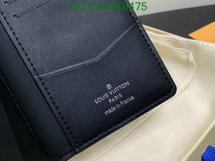 LV Bag-(Mirror)-Wallet- Code: BT6475 $: 72USD