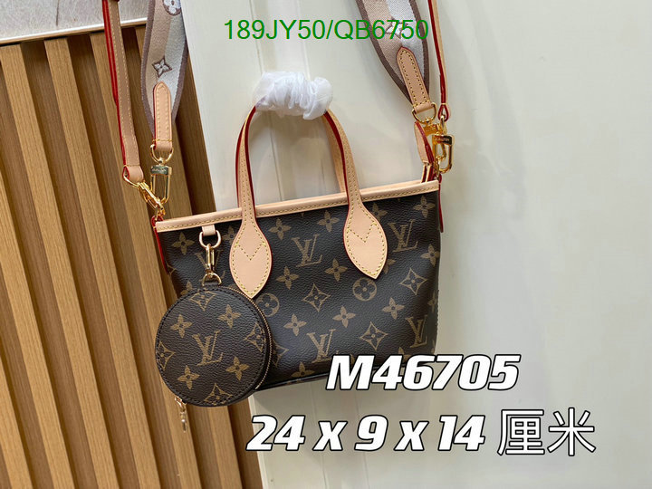 LV Bag-(Mirror)-Handbag- Code: QB6750 $: 189USD