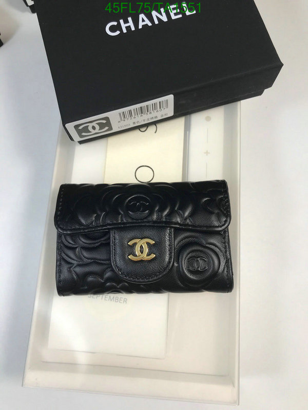 Chanel Bag-(4A)-Wallet- Code: TA1551 $: 45USD