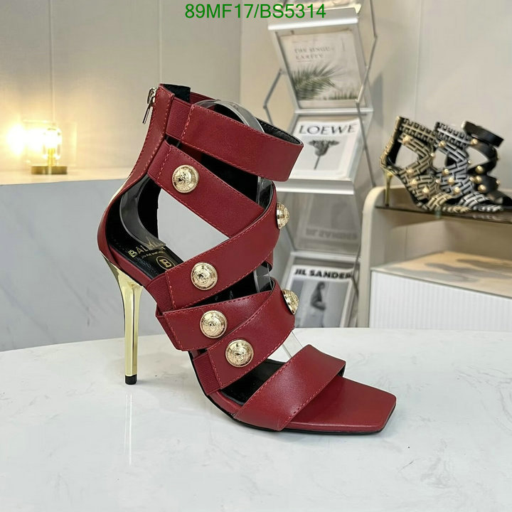 Women Shoes-Balmain Code: BS5314 $: 89USD