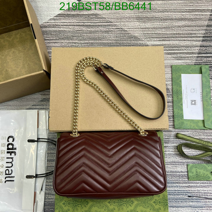 Gucci Bag-(Mirror)-Marmont Code: BB6441 $: 219USD