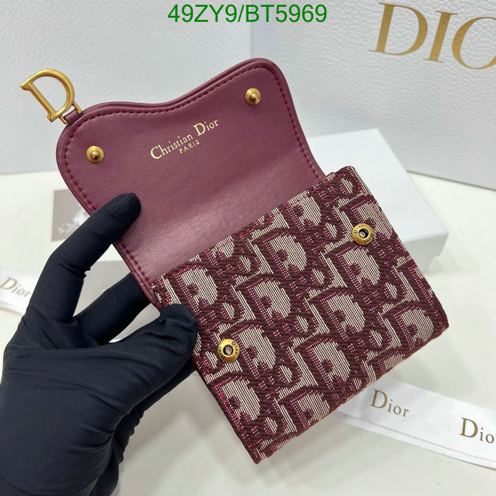 Dior Bag-(4A)-Wallet- Code: BT5969 $: 49USD