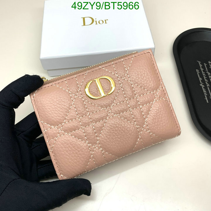 Dior Bag-(4A)-Wallet- Code: BT5966 $: 49USD