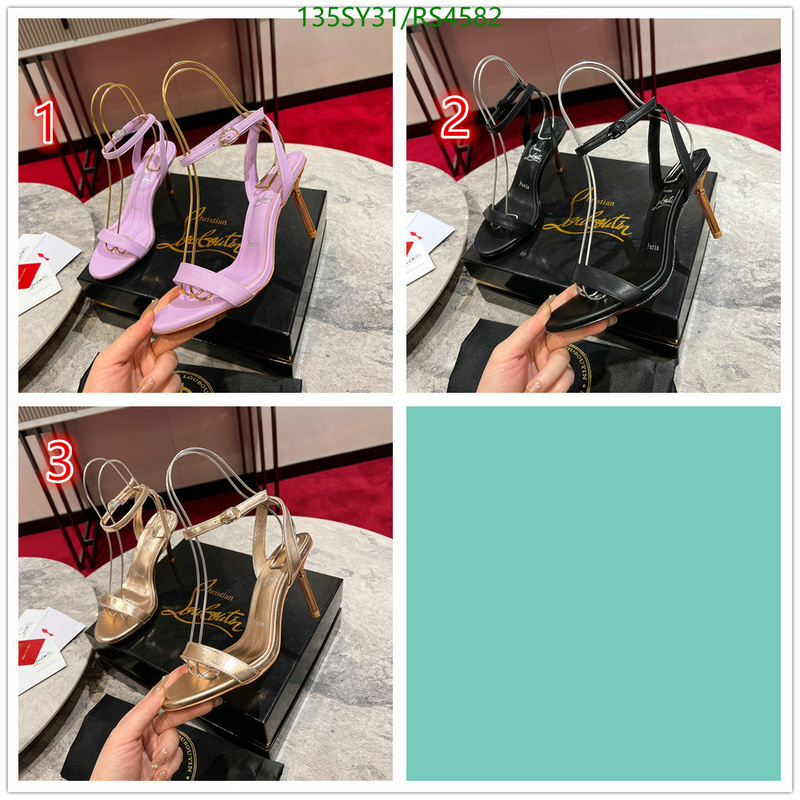 Women Shoes-Christian Louboutin Code: RS4582 $: 135USD