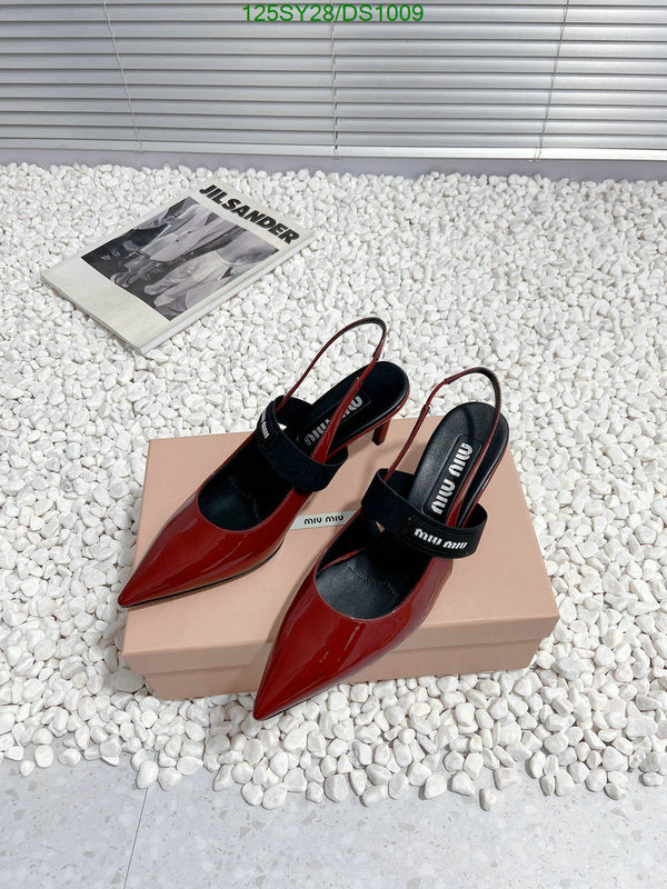 Women Shoes-Miu Miu Code: DS1009 $: 125USD