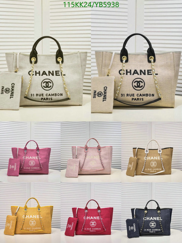 Chanel Bag-(4A)-Deauville Tote- Code: YB5938 $: 115USD