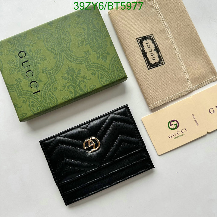 Gucci Bag-(4A)-Wallet- Code: BT5977 $: 39USD