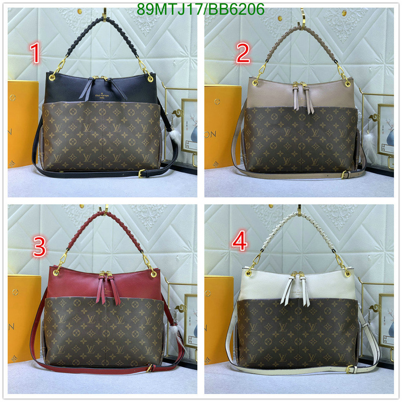 LV Bag-(4A)-Handbag Collection- Code: BB6206 $: 89USD