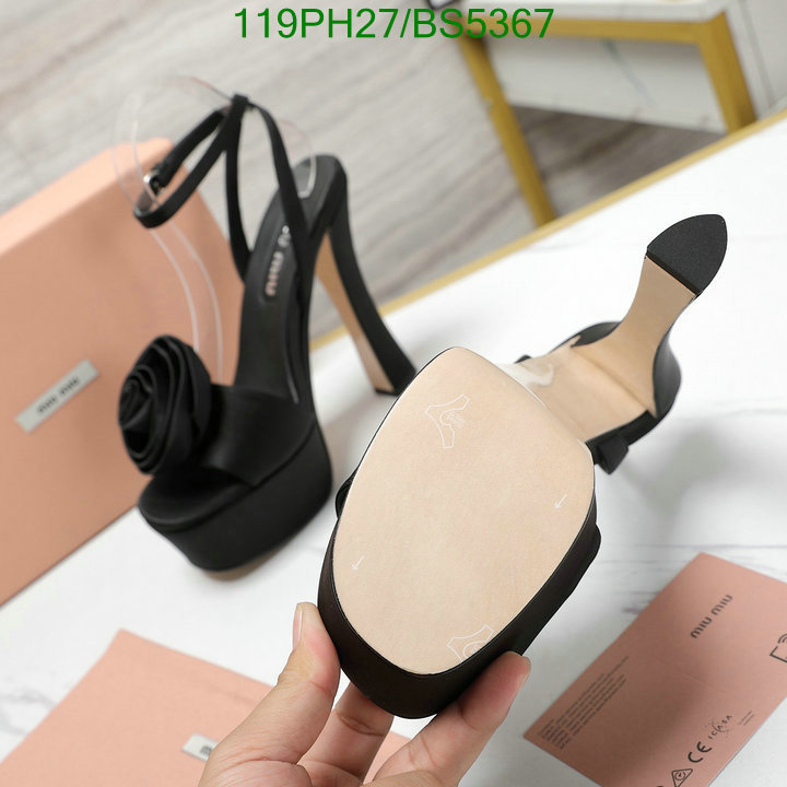 Women Shoes-Miu Miu Code: BS5367 $: 119USD