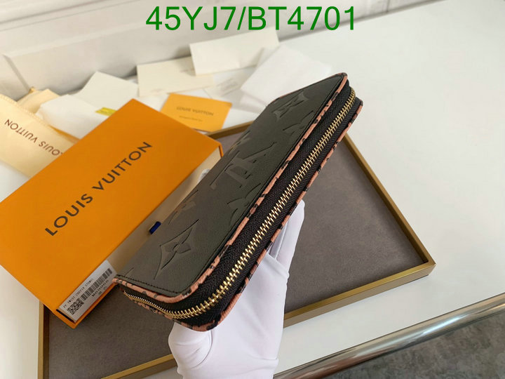 LV Bag-(4A)-Wallet- Code: BT4701 $: 45USD