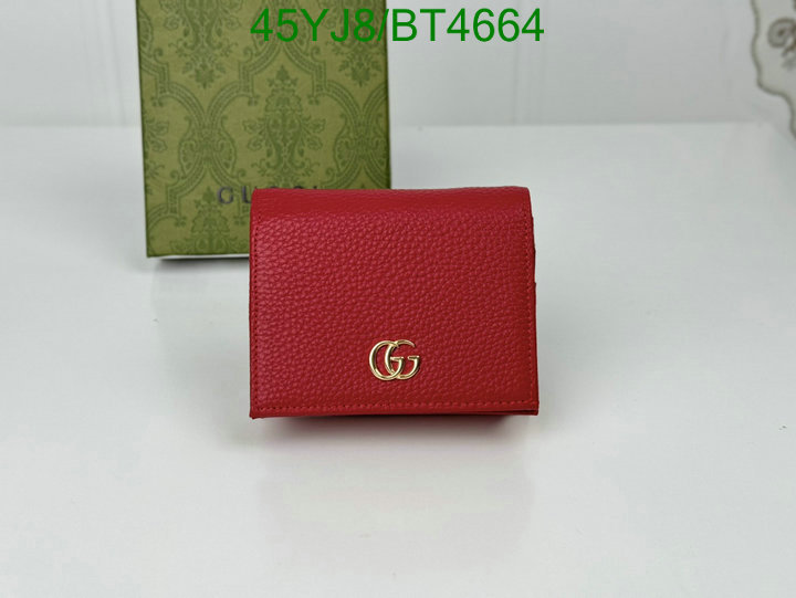 Gucci Bag-(4A)-Wallet- Code: BT4664 $: 45USD