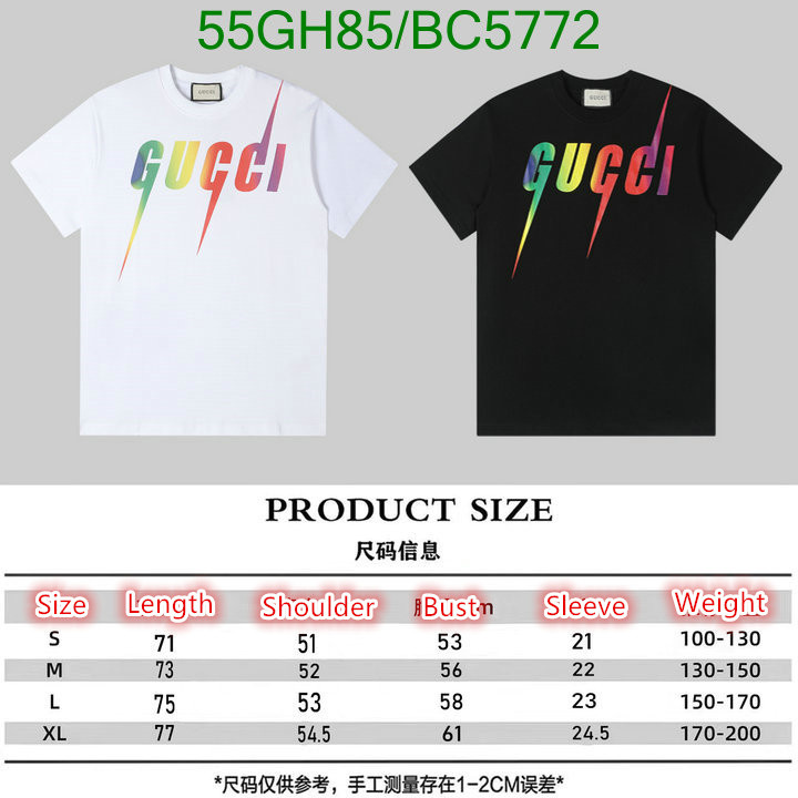 Clothing-Gucci Code: BC5772 $: 55USD