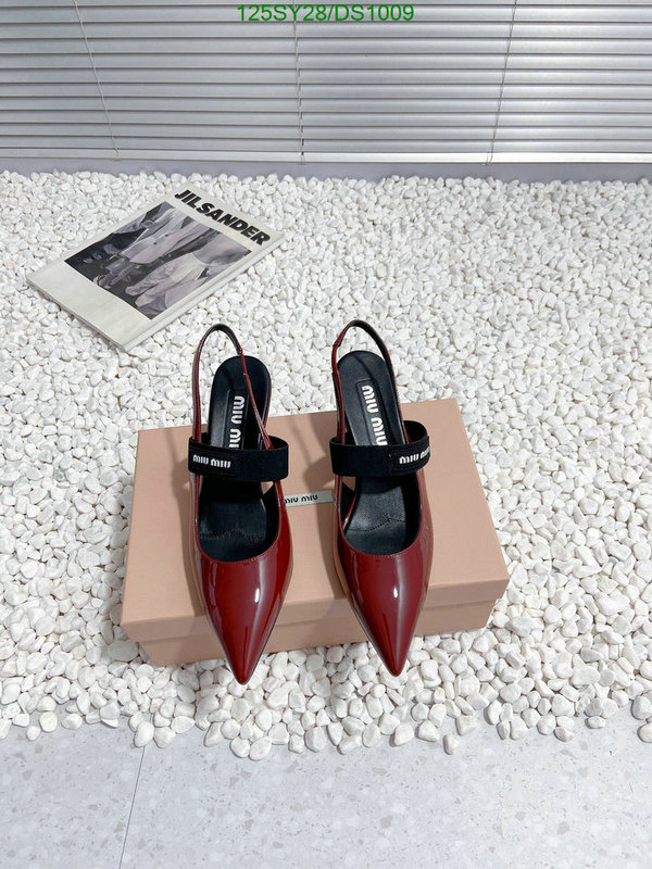 Women Shoes-Miu Miu Code: DS1009 $: 125USD