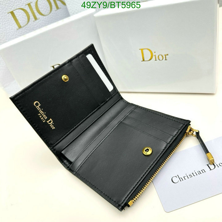 Dior Bag-(4A)-Wallet- Code: BT5965 $: 49USD