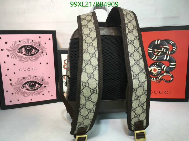 Gucci Bag-(4A)-Backpack- Code: RB4909 $: 99USD