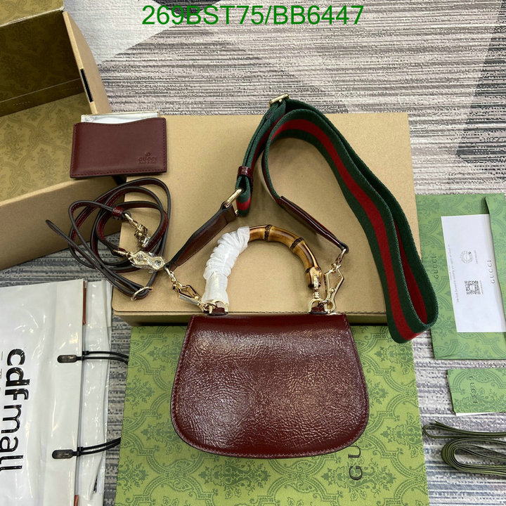 Gucci Bag-(Mirror)-Diana-Bamboo- Code: BB6447 $: 269USD