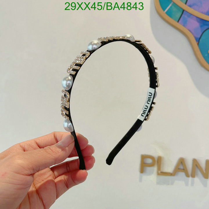 Headband-MIU MIU Code: BA4843 $: 29USD