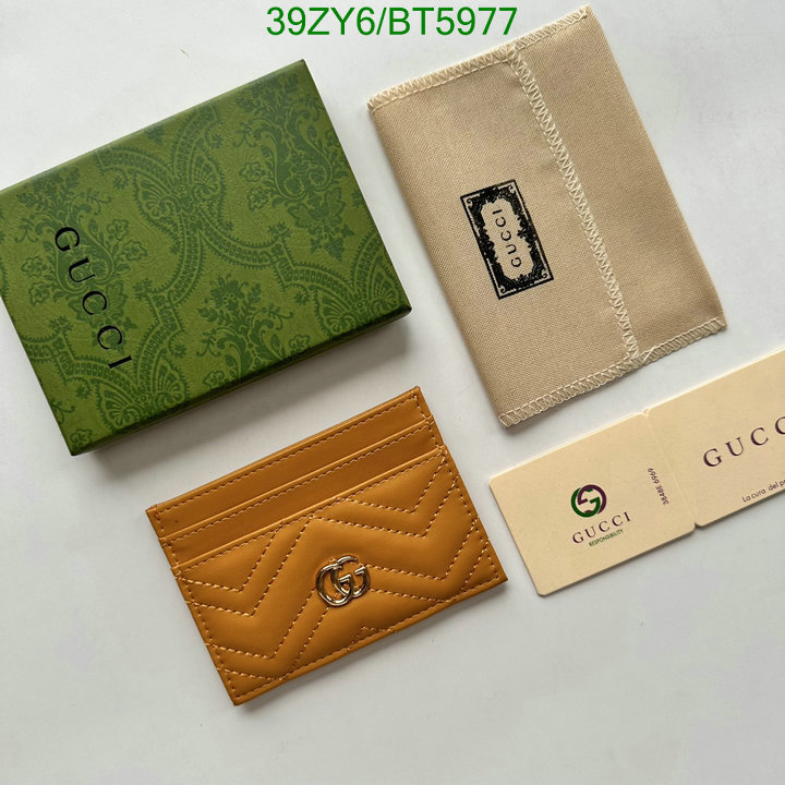 Gucci Bag-(4A)-Wallet- Code: BT5977 $: 39USD