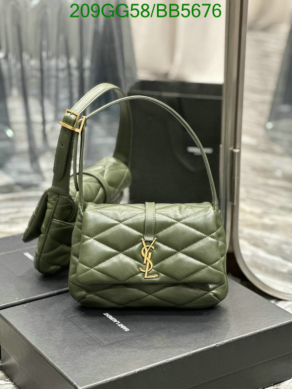 YSL Bag-(Mirror)-Handbag- Code: BB5676 $: 209USD