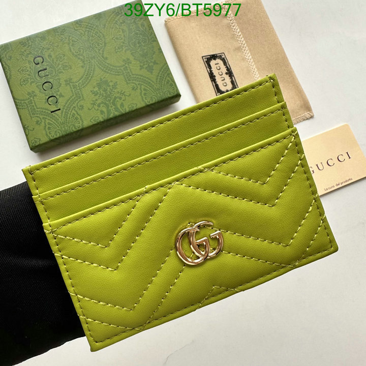 Gucci Bag-(4A)-Wallet- Code: BT5977 $: 39USD