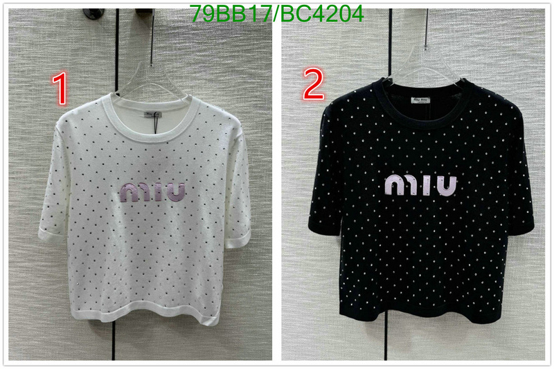 Clothing-MIUMIU Code: BC4204 $: 79USD