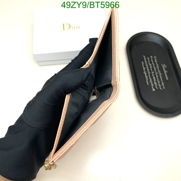 Dior Bag-(4A)-Wallet- Code: BT5966 $: 49USD