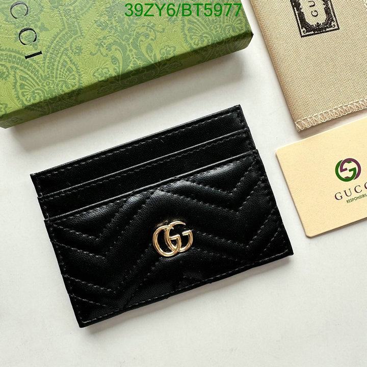 Gucci Bag-(4A)-Wallet- Code: BT5977 $: 39USD