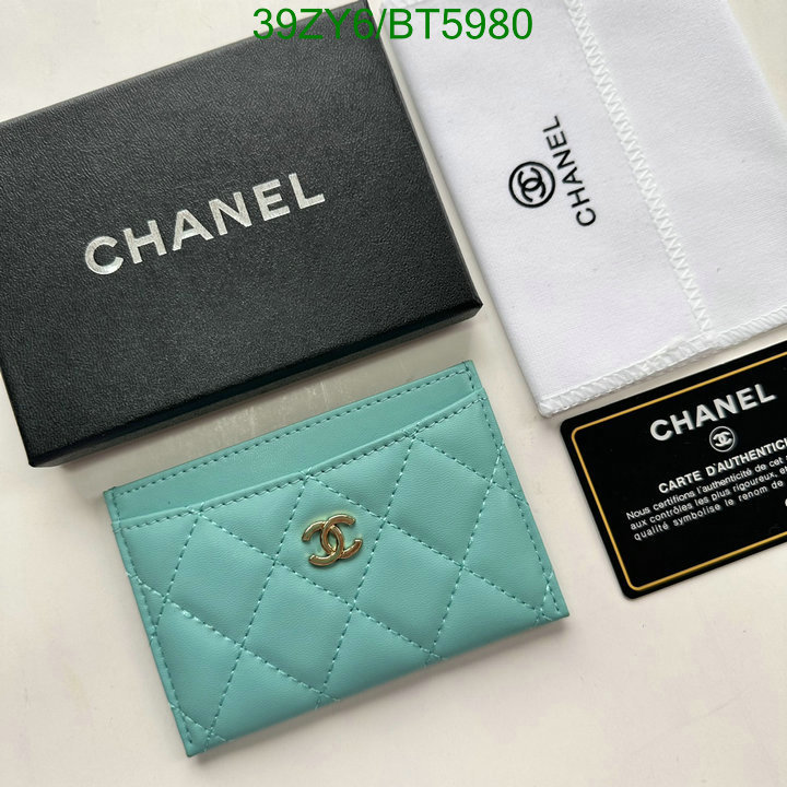 Chanel Bag-(4A)-Wallet- Code: BT5980 $: 39USD