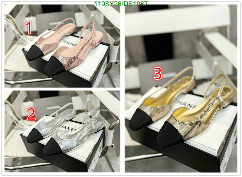 Women Shoes-Chanel Code: DS1087 $: 119USD