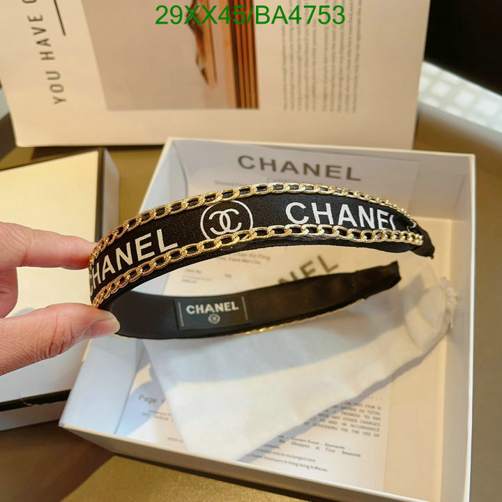 Headband-Chanel Code: BA4753 $: 29USD