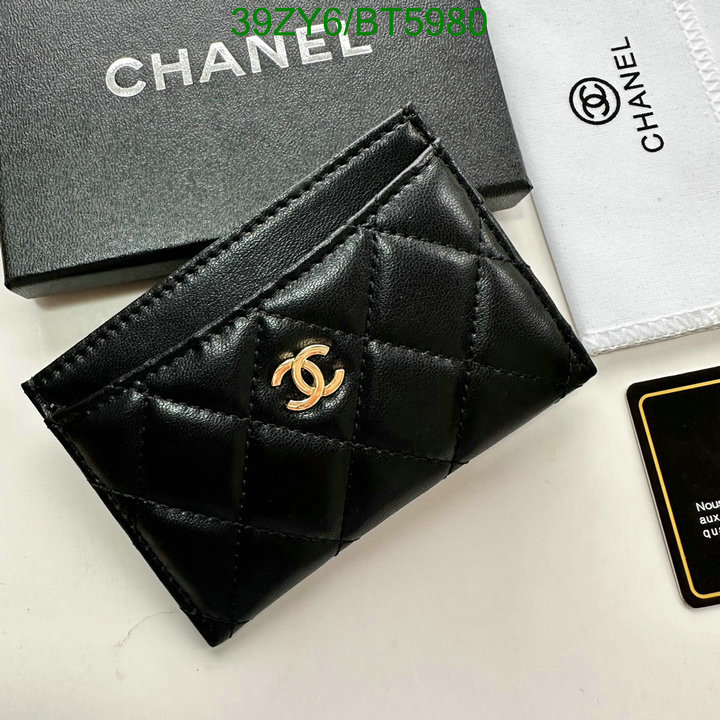 Chanel Bag-(4A)-Wallet- Code: BT5980 $: 39USD