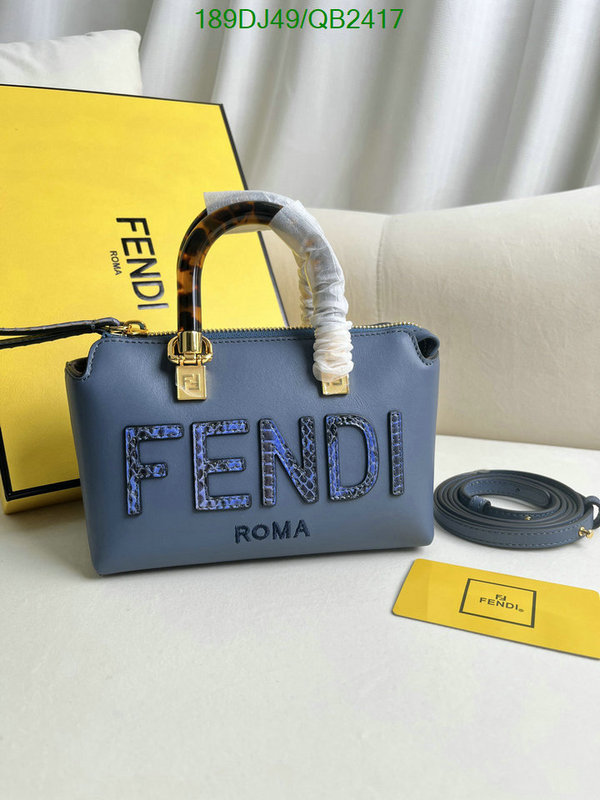 Fendi Bag-(Mirror)-Boston- Code: QB2417 $: 189USD