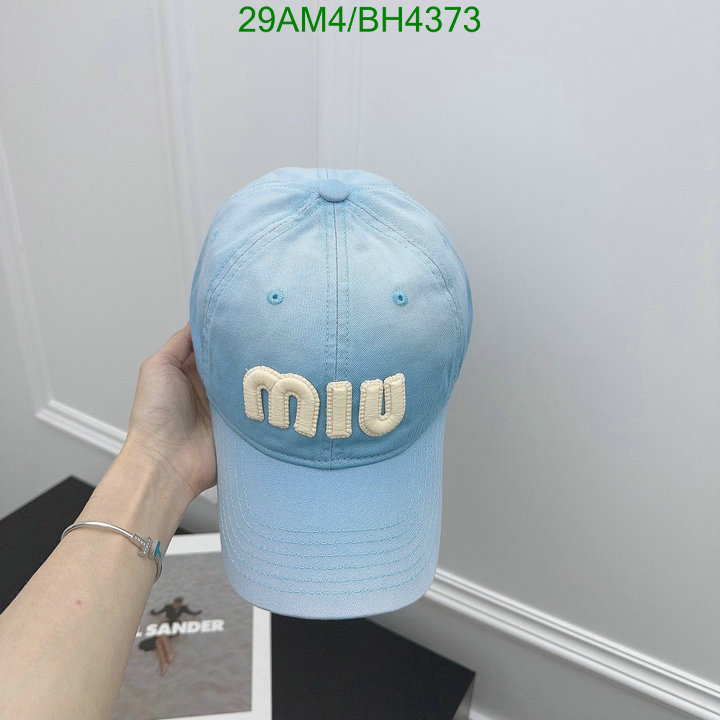 Cap-(Hat)-Miu Miu Code: BH4373 $: 29USD