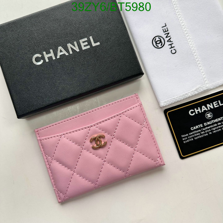 Chanel Bag-(4A)-Wallet- Code: BT5980 $: 39USD