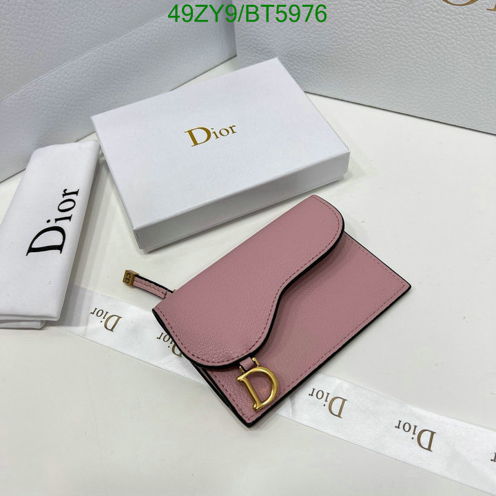 Dior Bag-(4A)-Wallet- Code: BT5976 $: 49USD