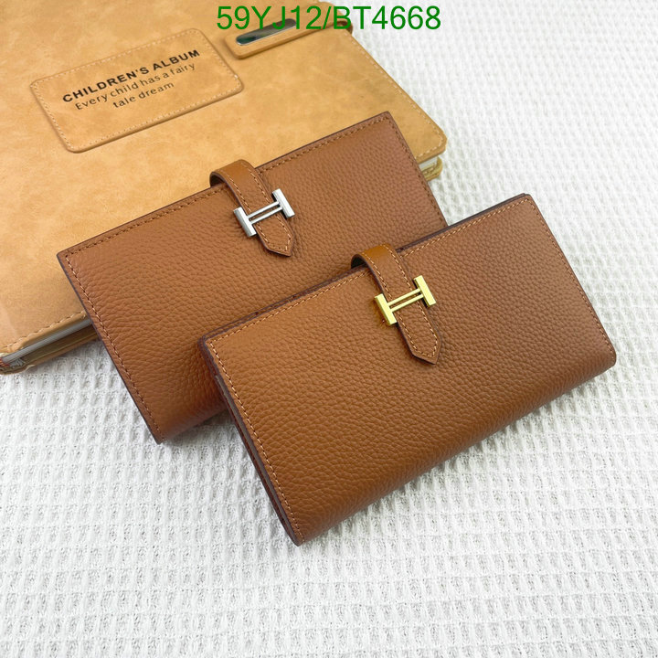 Hermes Bag-(4A)-Wallet- Code: BT4668 $: 59USD