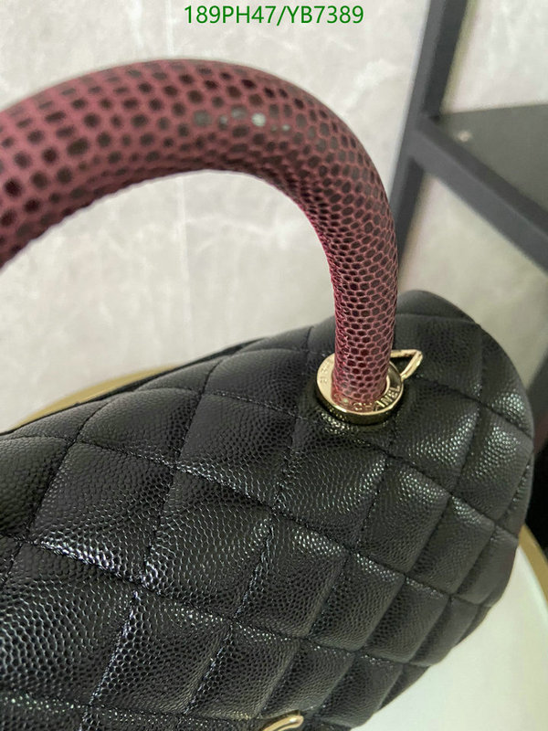 Chanel Bag-(Mirror)-Handbag- Code: YB7389 $: 189USD