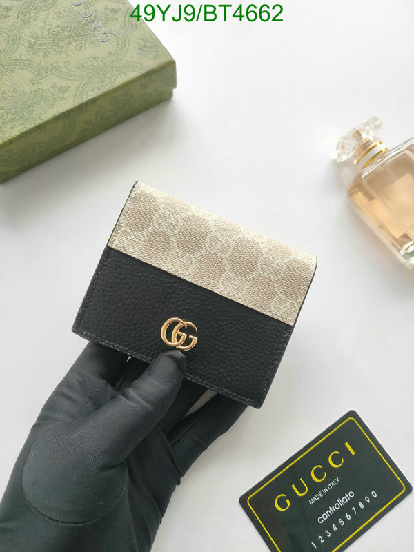 Gucci Bag-(4A)-Wallet- Code: BT4662 $: 49USD