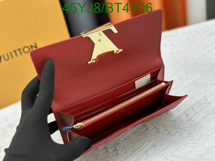 LV Bag-(4A)-Wallet- Code: BT4706 $: 45USD