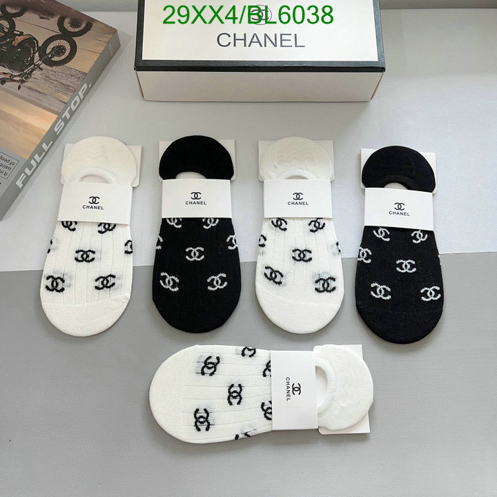 Sock-Chanel Code: BL6038 $: 29USD